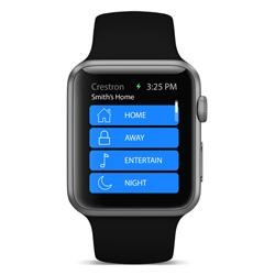 The Crestron app comes to Apple Watch™