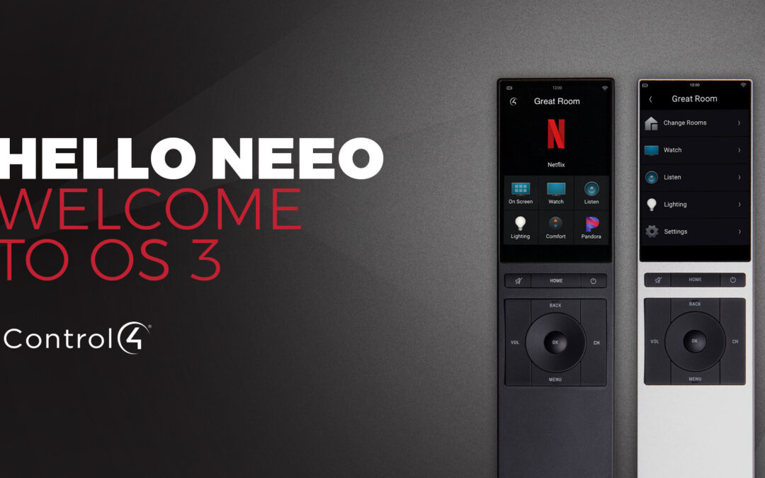 Neeo Remote for Control4 for Smart Home and Entertainment Devices